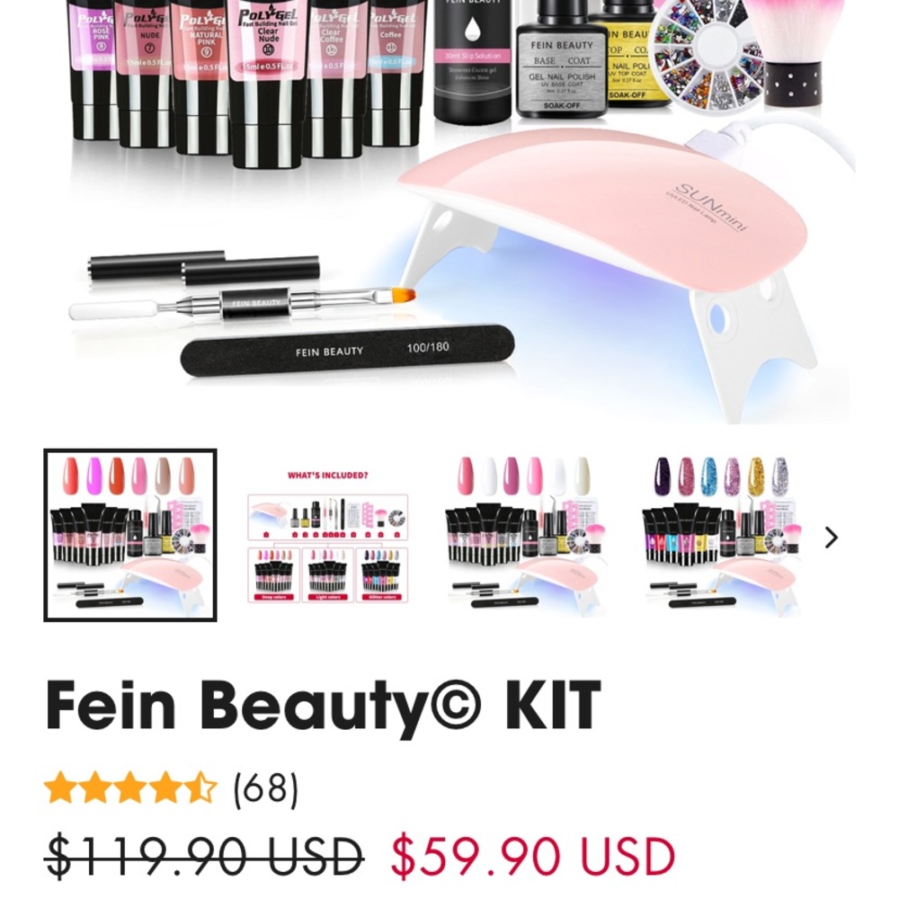ACRYLIC NAIL KIT